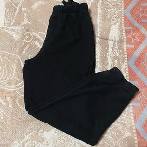 Reformation Jeans Black Sweatpants
